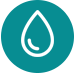 Icon showing that Green Turtle Soft Wash uses less waster than most pressure cleaning companies in Naples, Florida